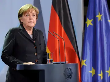 La canciller alemana Angela Merkel La canciller alemana Angela Merkel
