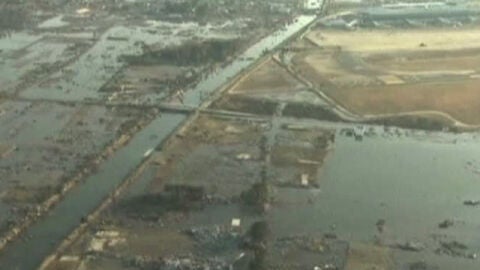 Im&aacute;genes a&eacute;reas de la central nuclear de Fukushima