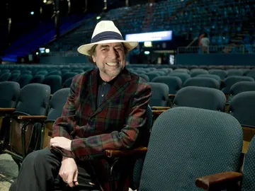 El cantautor en el estadio Luna Park de Buenos Aires El cantautor en el estadio Luna Park de Buenos Aires
