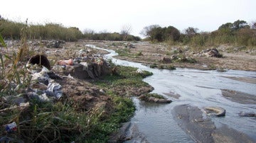 Un río contaminado