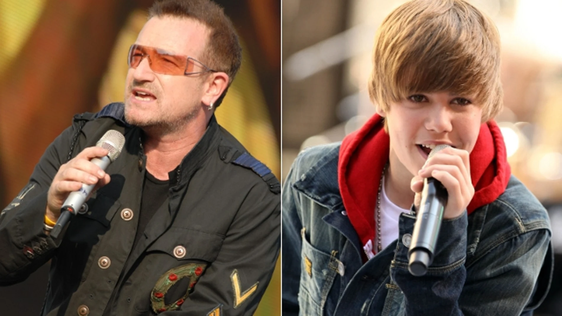 U2 y Justin Bieber U2 y Justin Bieber