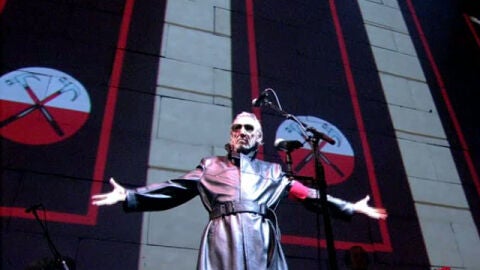 Roger Waters en uno de sus conciertos
