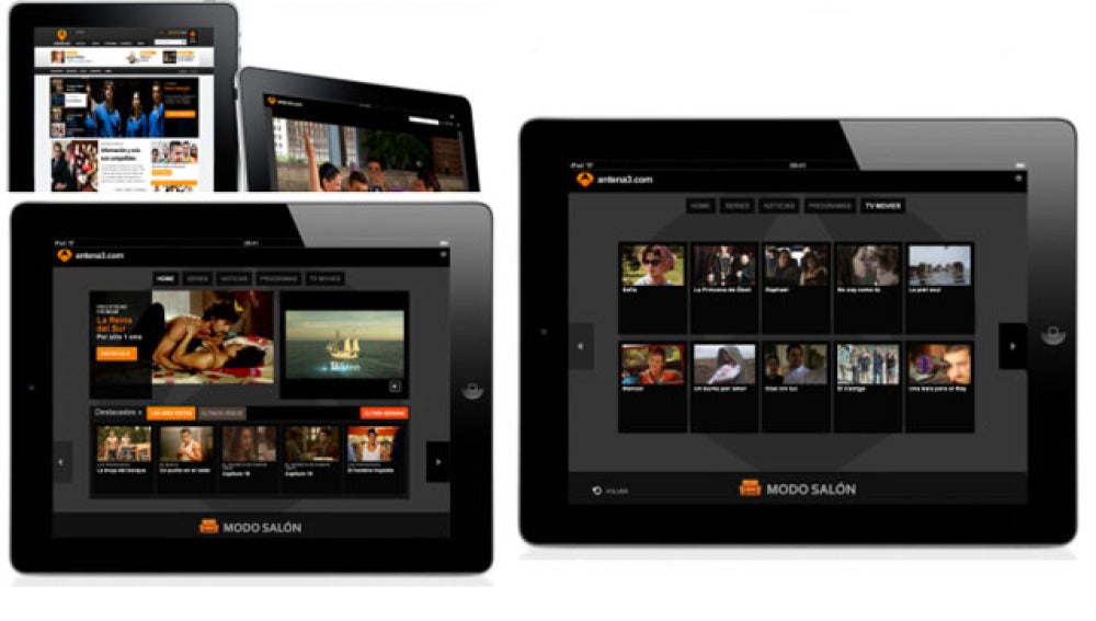 Antena 3, en tu iPad