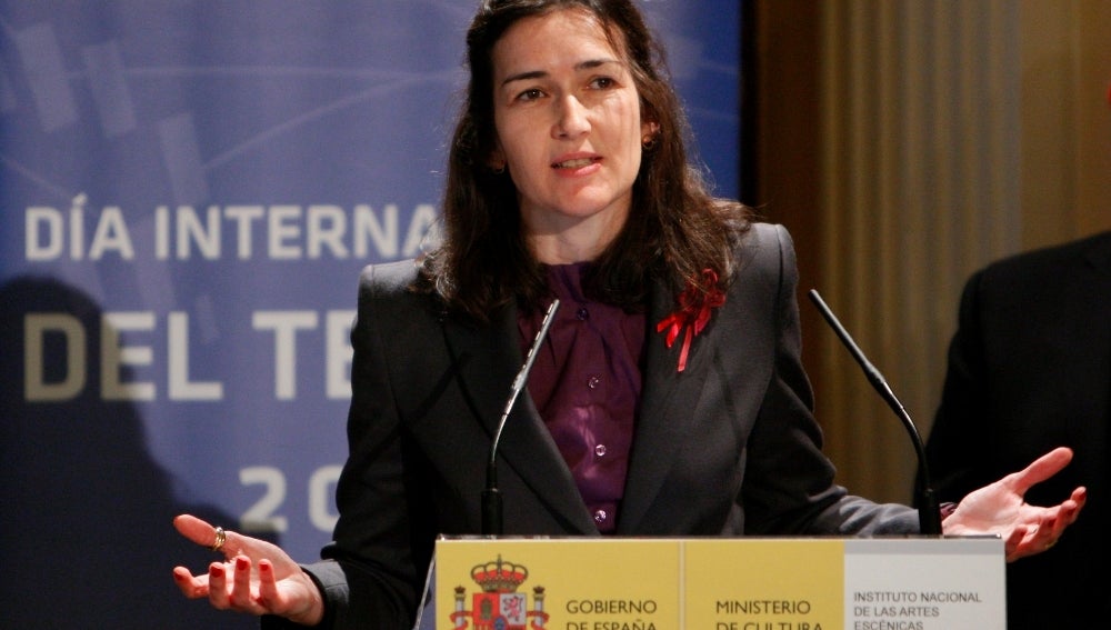 La ministra de Cultura, Ángeles González-Sinde