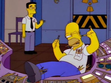 Homer, en el trabajo