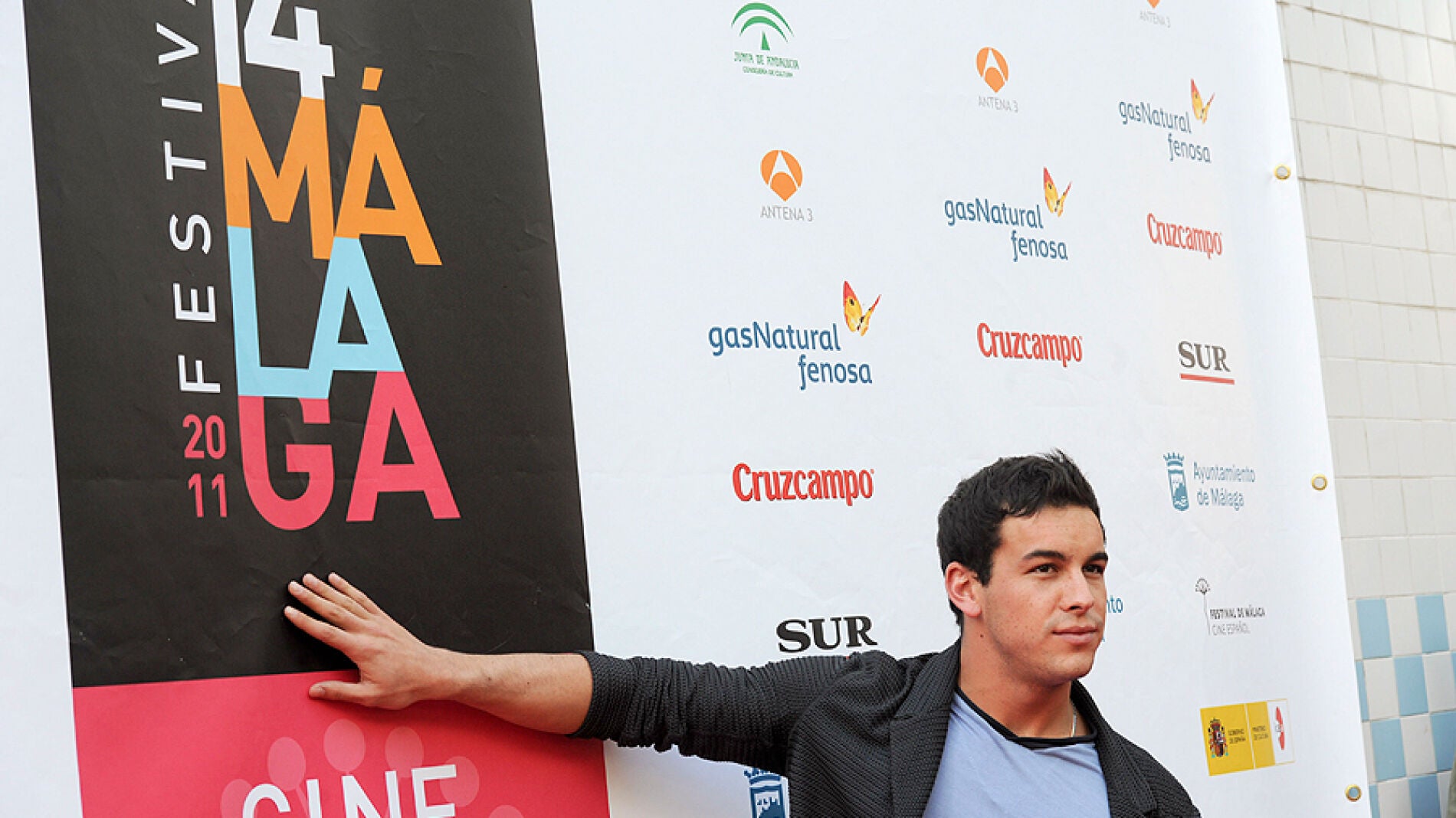 Mario Casas en el Festival de Málaga