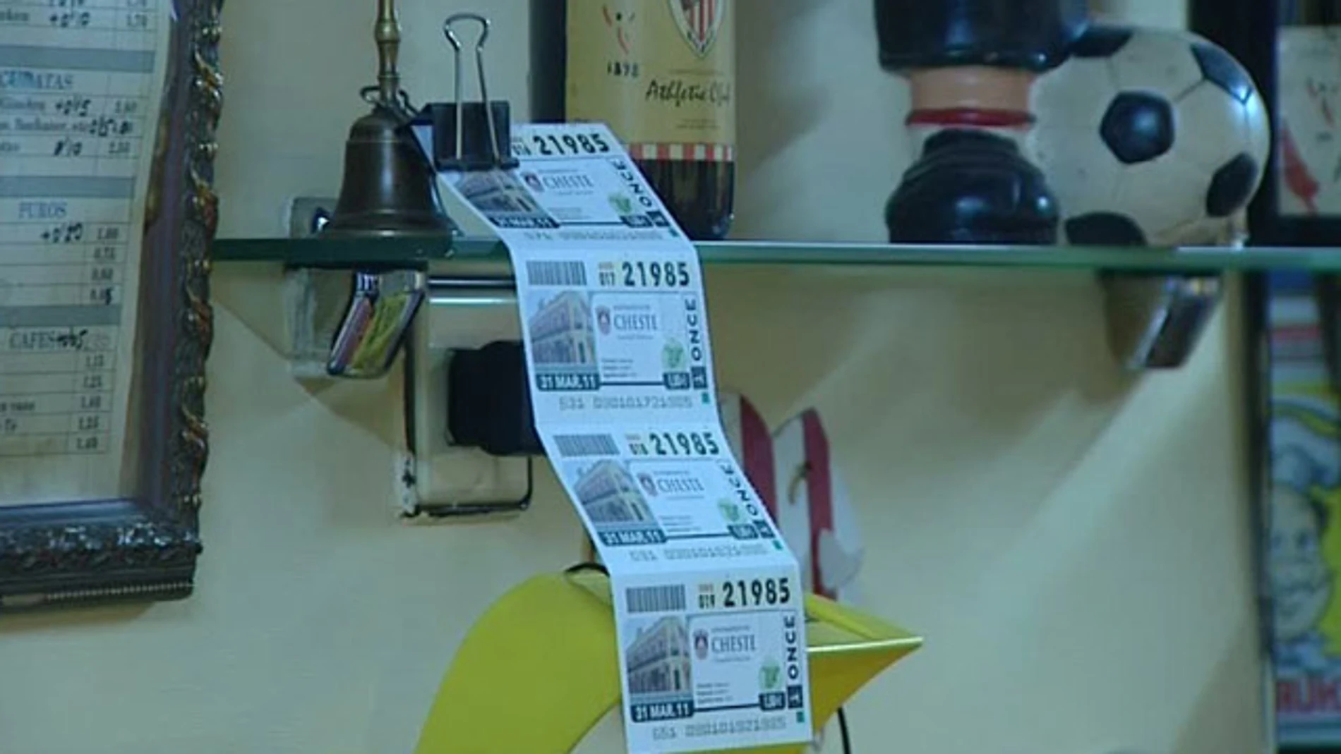 Cupones de la ONCE. Cupones de la ONCE.