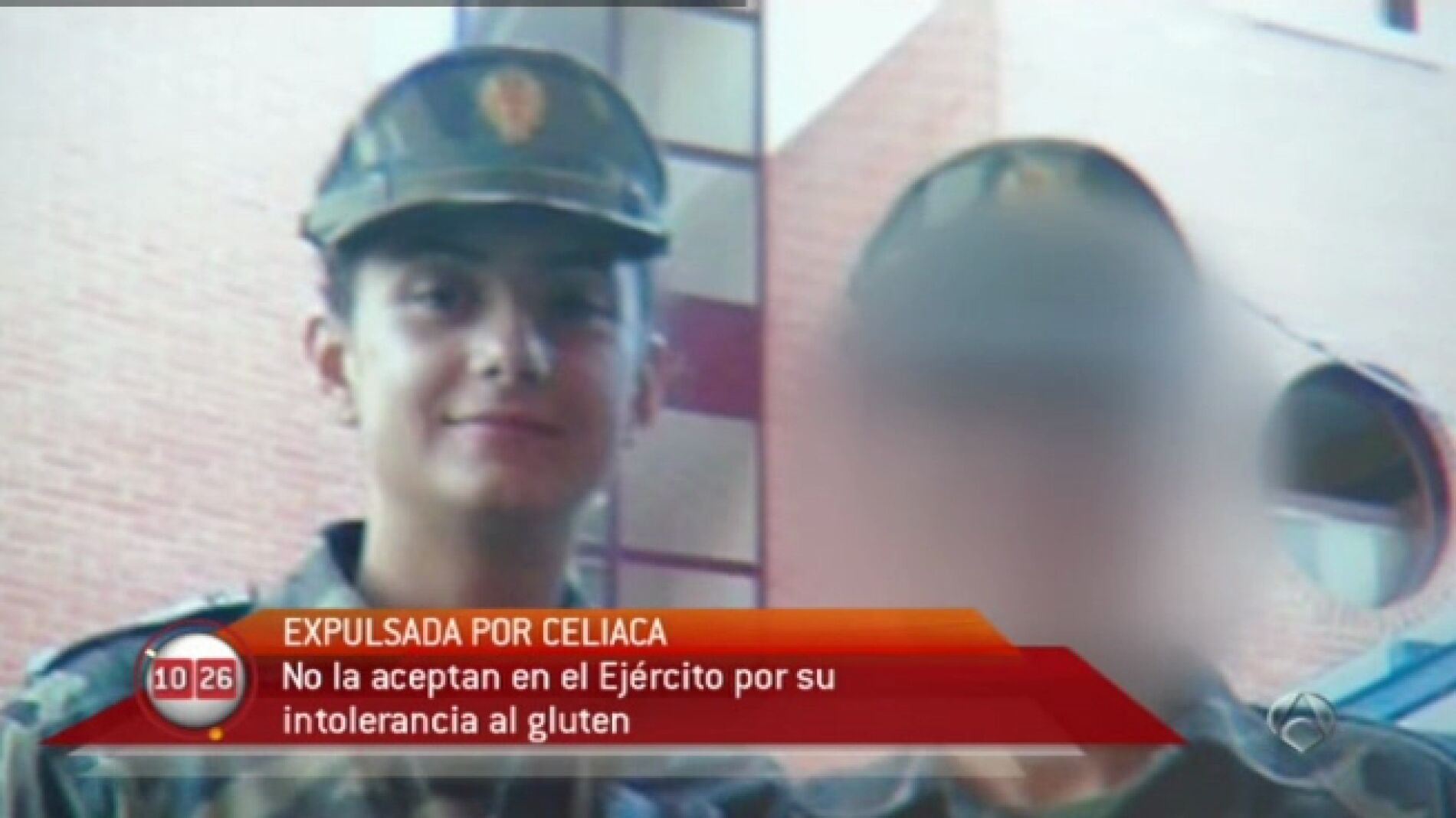 Expulsada del Ej&eacute;rcito por ser cel&iacute;aca