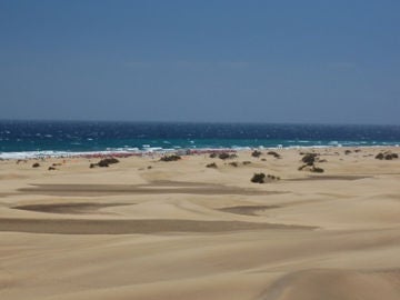 La Playa del Inglés en Gran Canaria