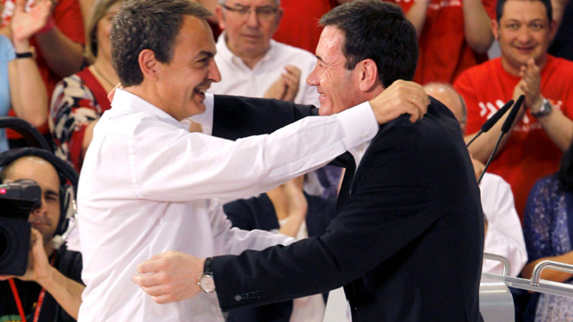 Zapatero y Tomás Gómez