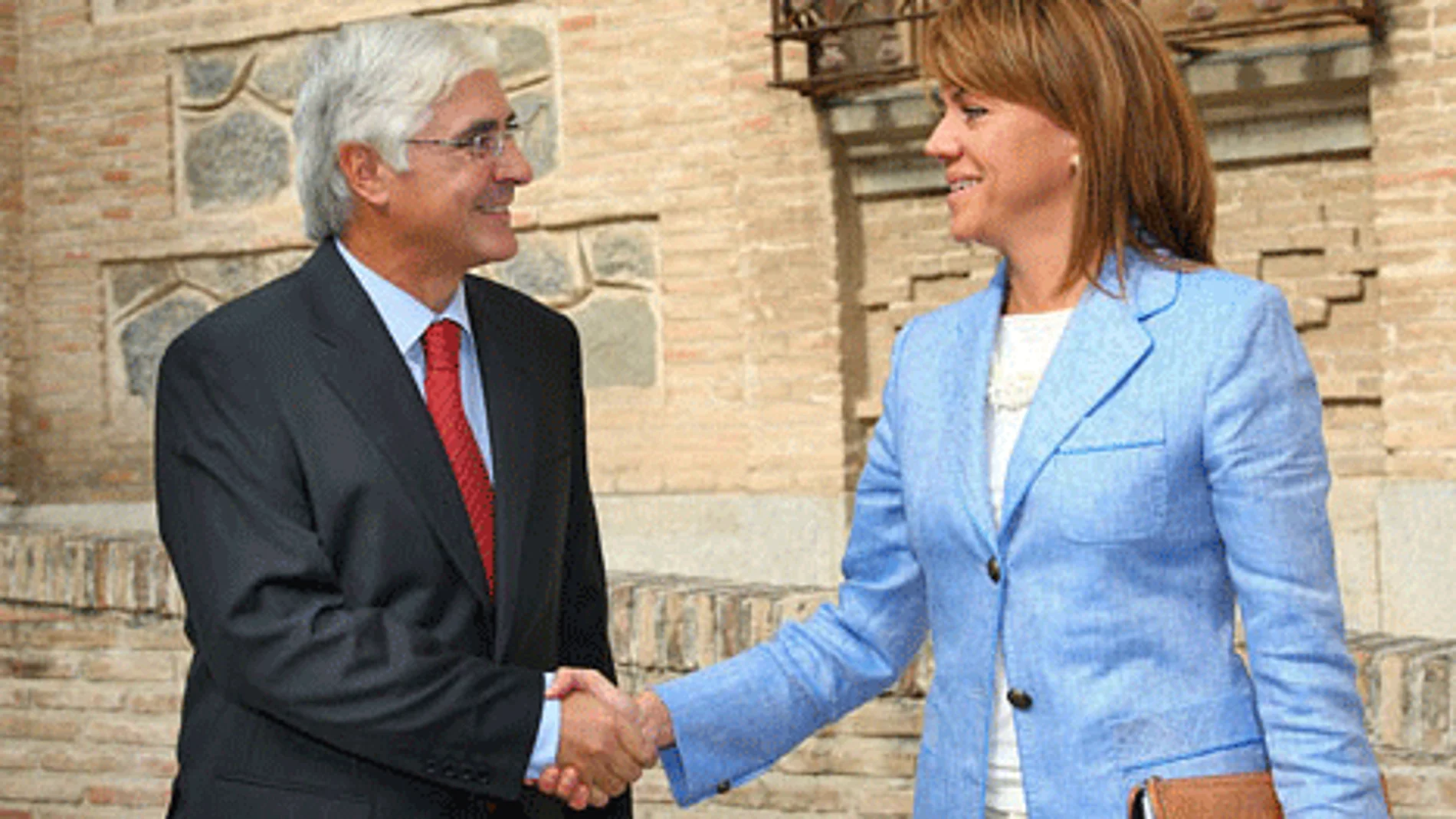 José María Barreda y María Dolores de Cospedal