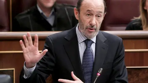 El vicepresidente primero del Gobierno, Alfredo Pérez Rubalcaba El vicepresidente primero del Gobierno, Alfredo Pérez Rubalcaba
