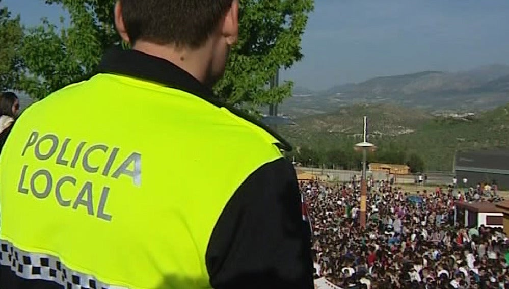 Botellón en Jaén