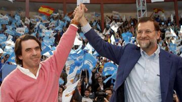 Rajoy y Aznar no coincidirán en la campaña electoral