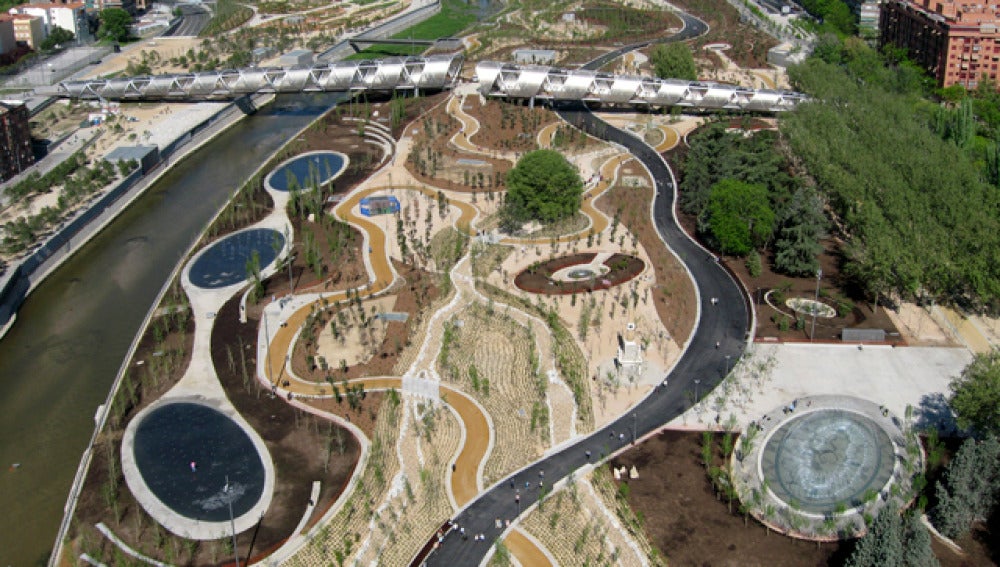 Madrid Río recupera la ribera del Manzanares