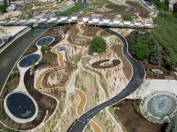 Madrid Río recupera la ribera del Manzanares Madrid Río recupera la ribera del Manzanares