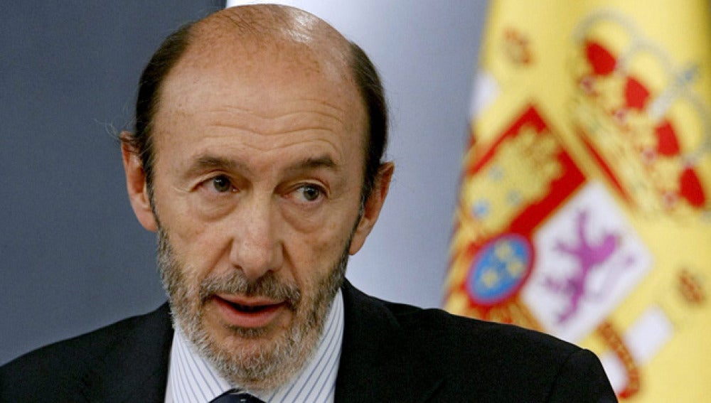 Alfredo Pérez Rubalcaba en el Consejo de Ministros