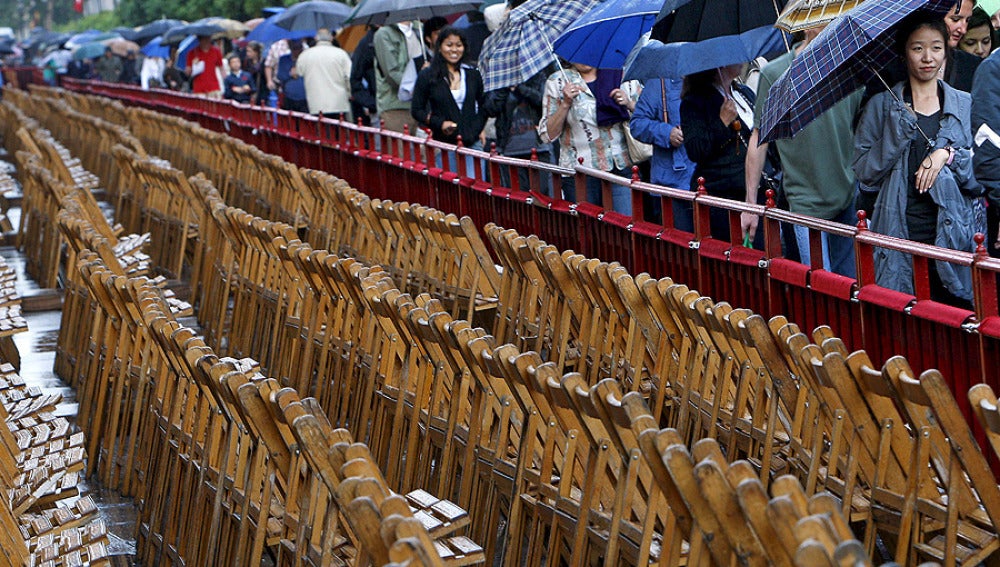 La lluvia amenaza también el Viernes Santo
