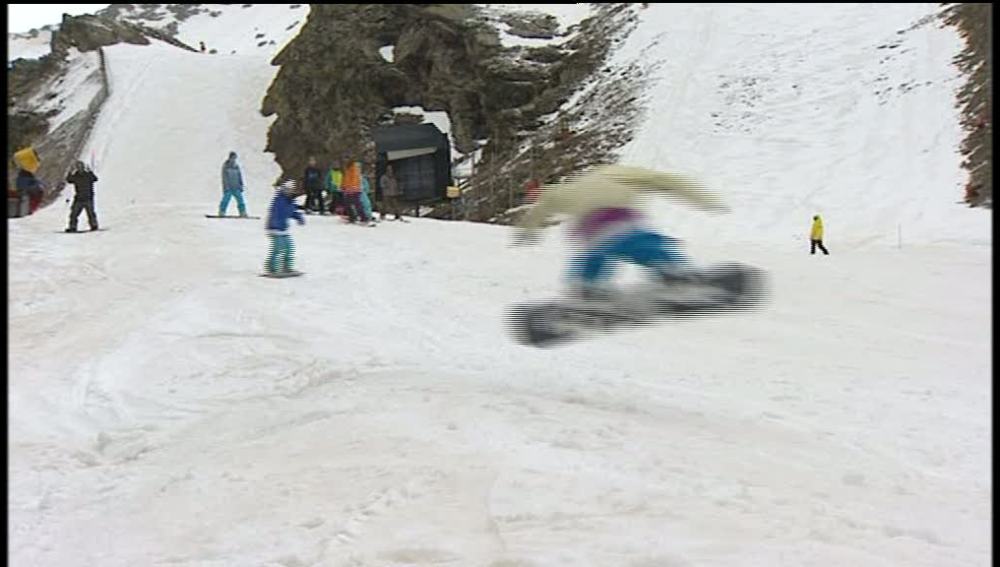 Nieve en Sierra Nevada