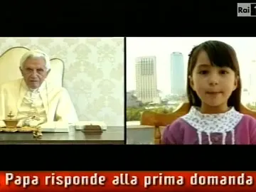 Benedicto XVI durante el programa Benedicto XVI durante el programa