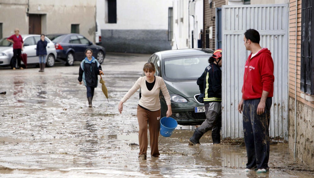 Inundaciones en la localidad de Cebolla