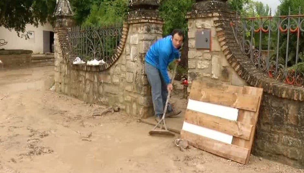 Las fuertes lluvias causan estragos en Jaén