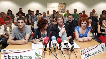 Los candidatos de Bildu al Parlamento de Navarra