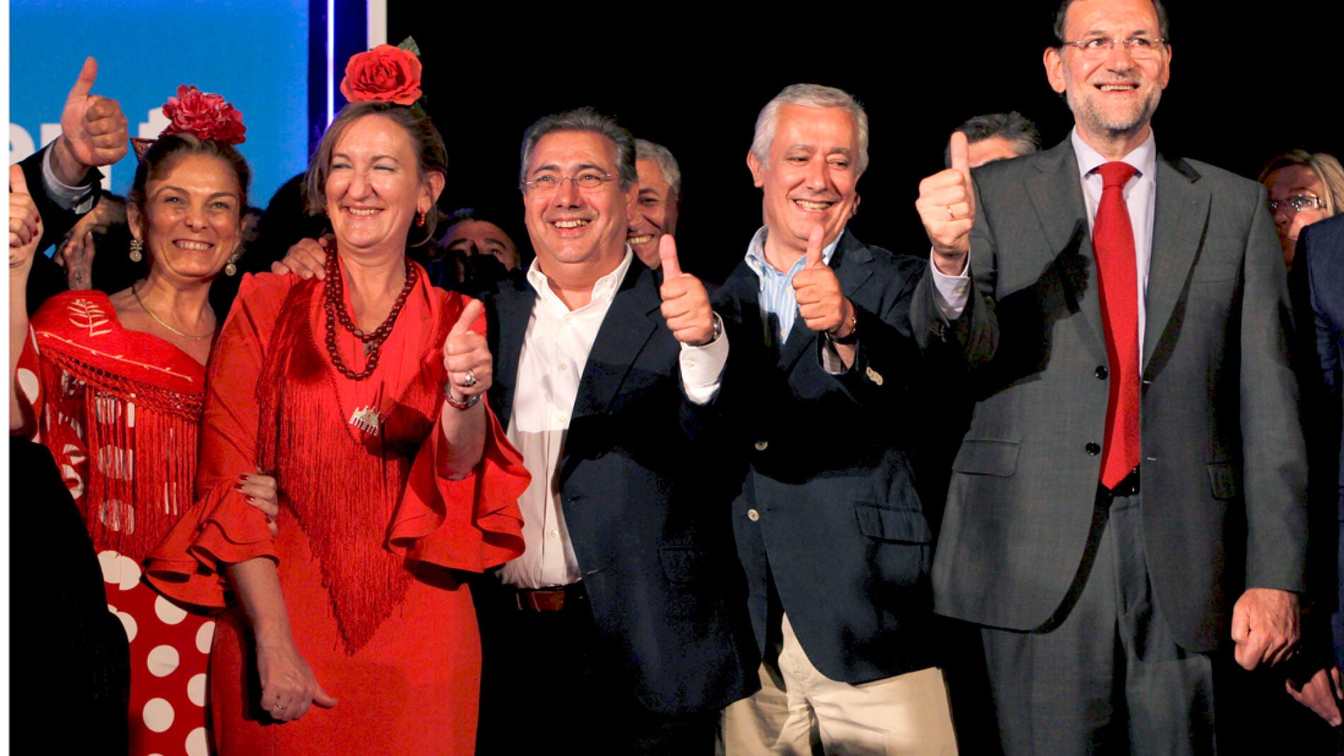 Acto de campa&ntilde;a electoral del PP en Sevilla