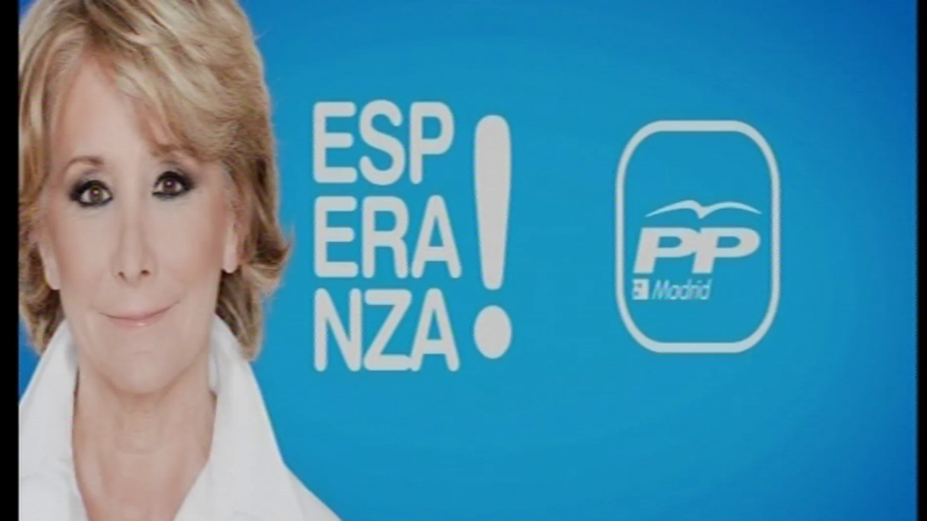 Cartel electoral Esperanza Aguirre