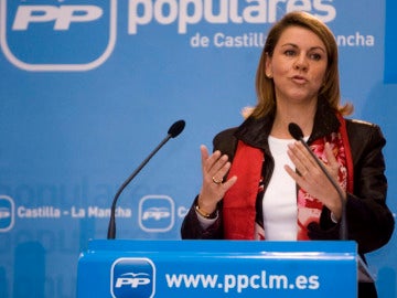 Cospedal denuncia que la juventud es el grupo social "más castigado" por las políticas de Zapatero y Barreda