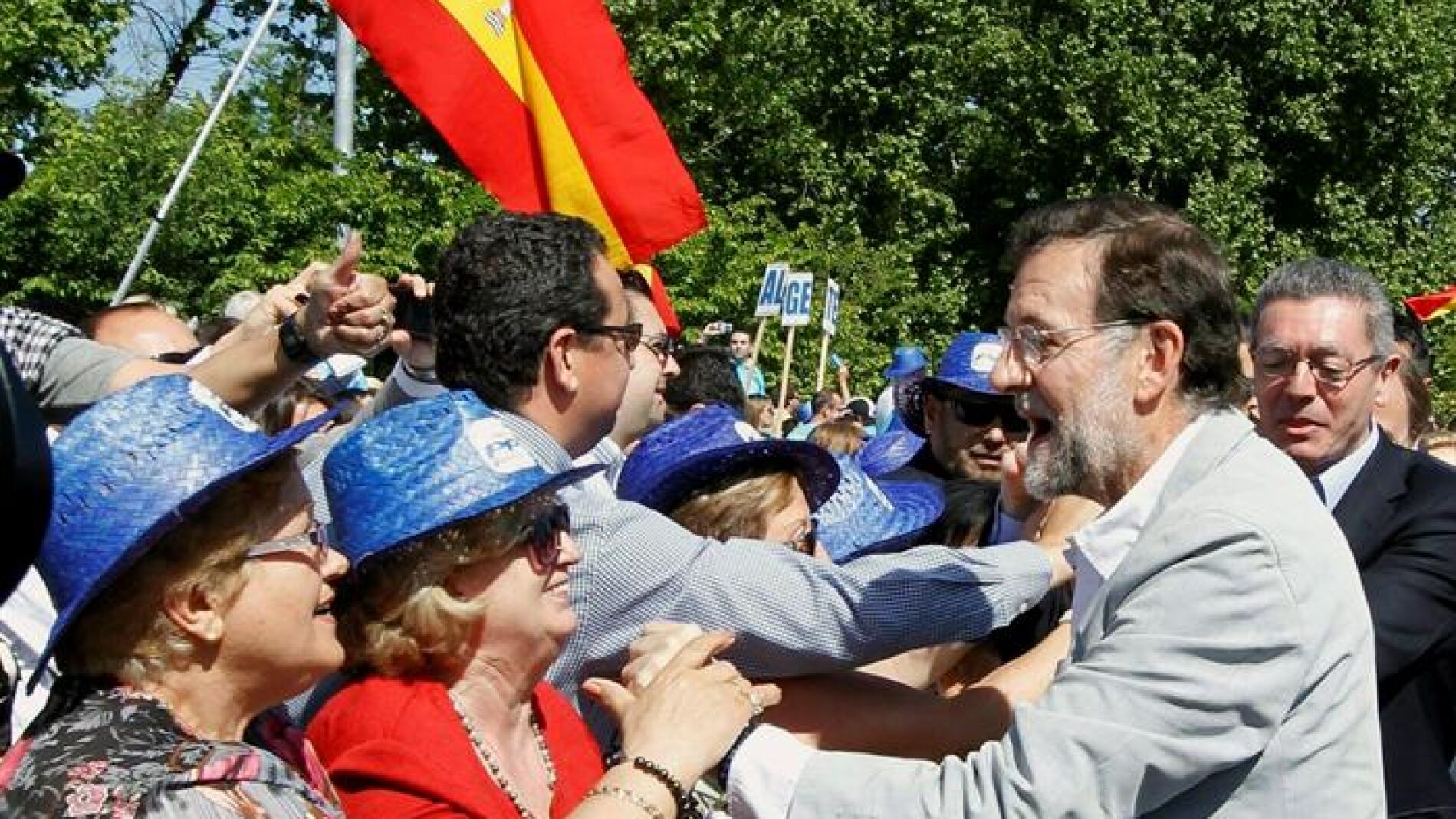 Mariano Rajoy en Madrid