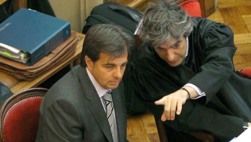 Lluís Corominas en la Audiencia de Barcelona