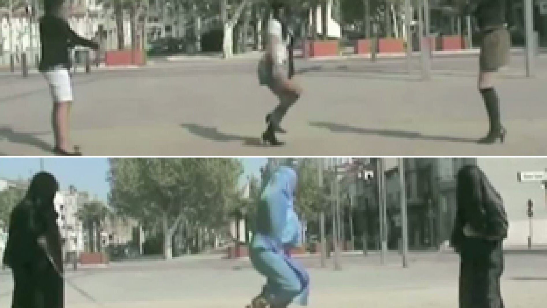 Saltando a la comba