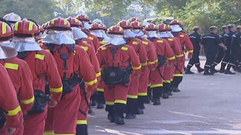 Efectivos enviados a Lorca