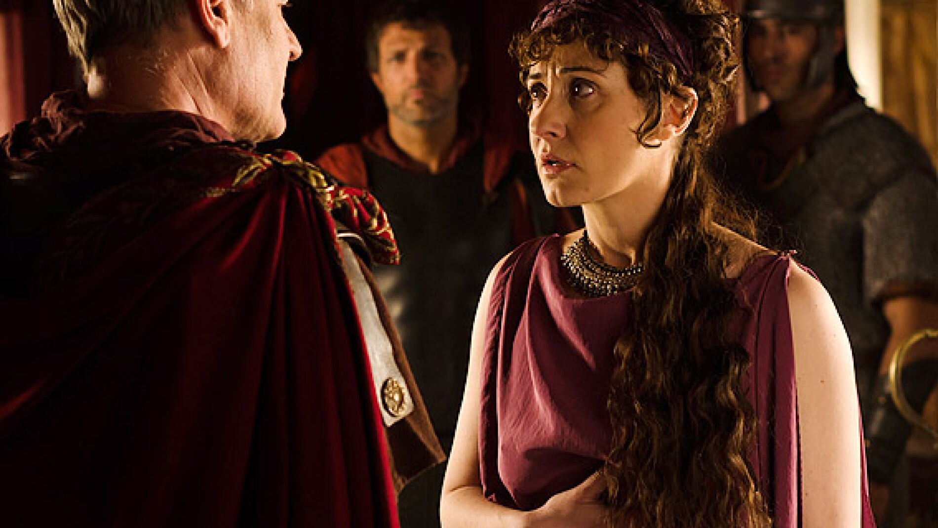 Claudia apenada ante Galba