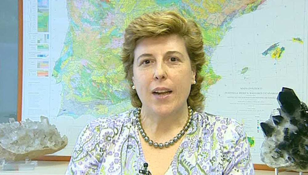 Nieves Sánchez, vicepresidenta de la Federación Europea de Geólogos