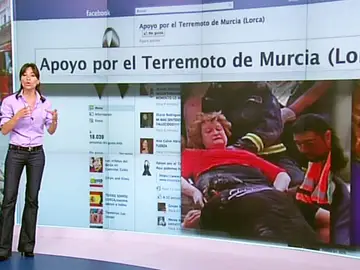 Las redes se vuelcan con Lorca Las redes se vuelcan con Lorca