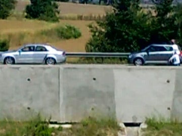 Robos en la autopista de Barcelona