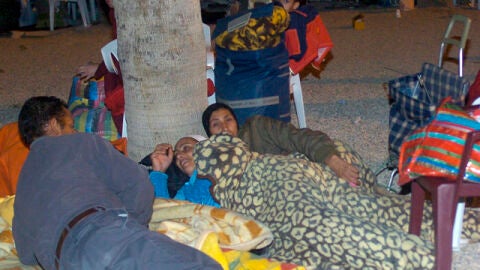 Segunda noche en la calle en Lorca