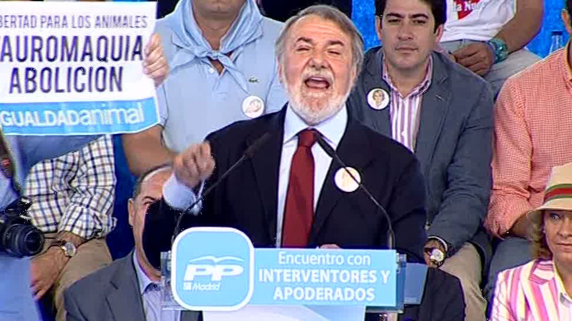 Boicotean un acto de Oreja