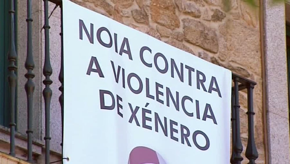 Noia contra la violencia de género