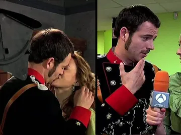 Así graban las escenas de amor Marta Hazas y Carles francino Así graban las escenas de amor Marta Hazas y Carles francino