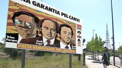 Carteles y pegatinas: la parte de la campaña que 'pega' más fuerte