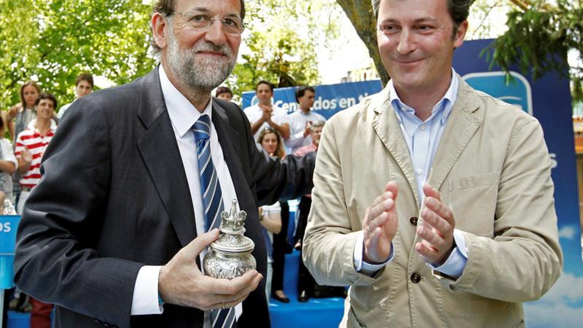Mariano Rajoy en Pamplona