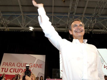 Zapatero, en un acto electoral