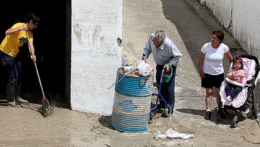 Los cordobeses limpian sus casas