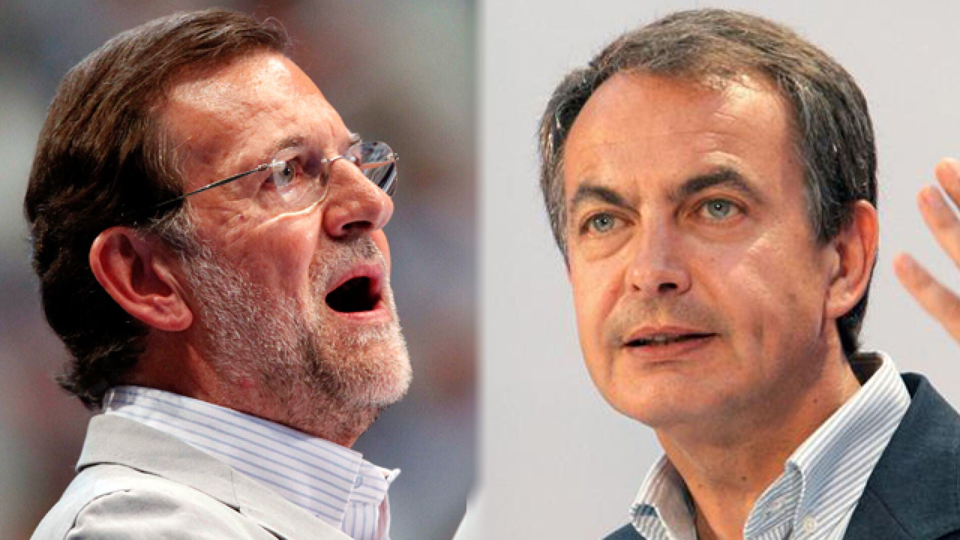Mariano Rajoy y José Luis Rodríguez Zapatero