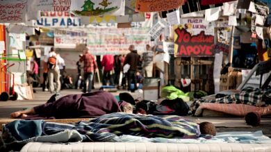 Los organizadores de la acampada en Sol: 'No tenemos nada que valorar al cierre de los colegios'
