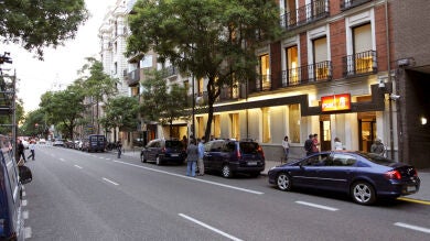 Soledad en la sede del PSOE de Ferraz