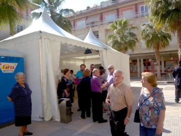 Votantes en Lorca